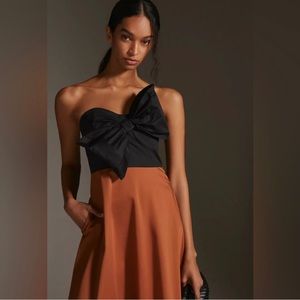 Anthropologie Hutch Bow-tie dress
